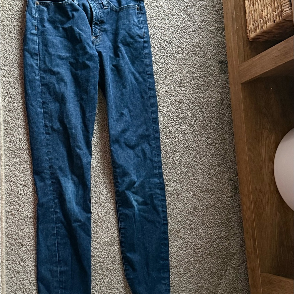 J. Crew Women's 9” Toothpick High Rise Jeans - 25